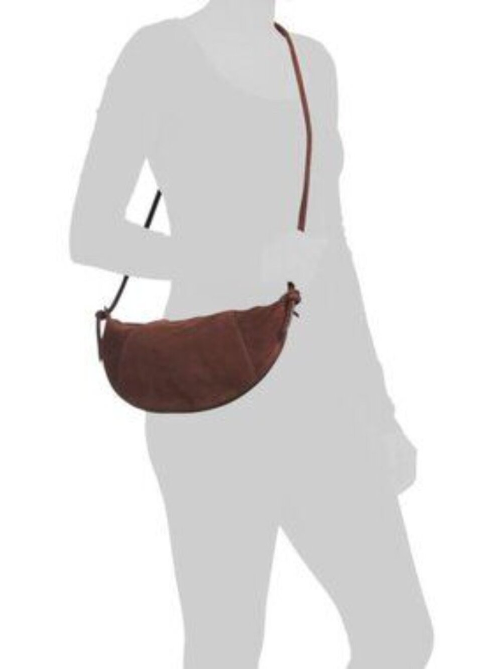 MANSUR GAVRIEL Made In Italy Suede Mini Fortuna Crossbody - Picture 5 of 5